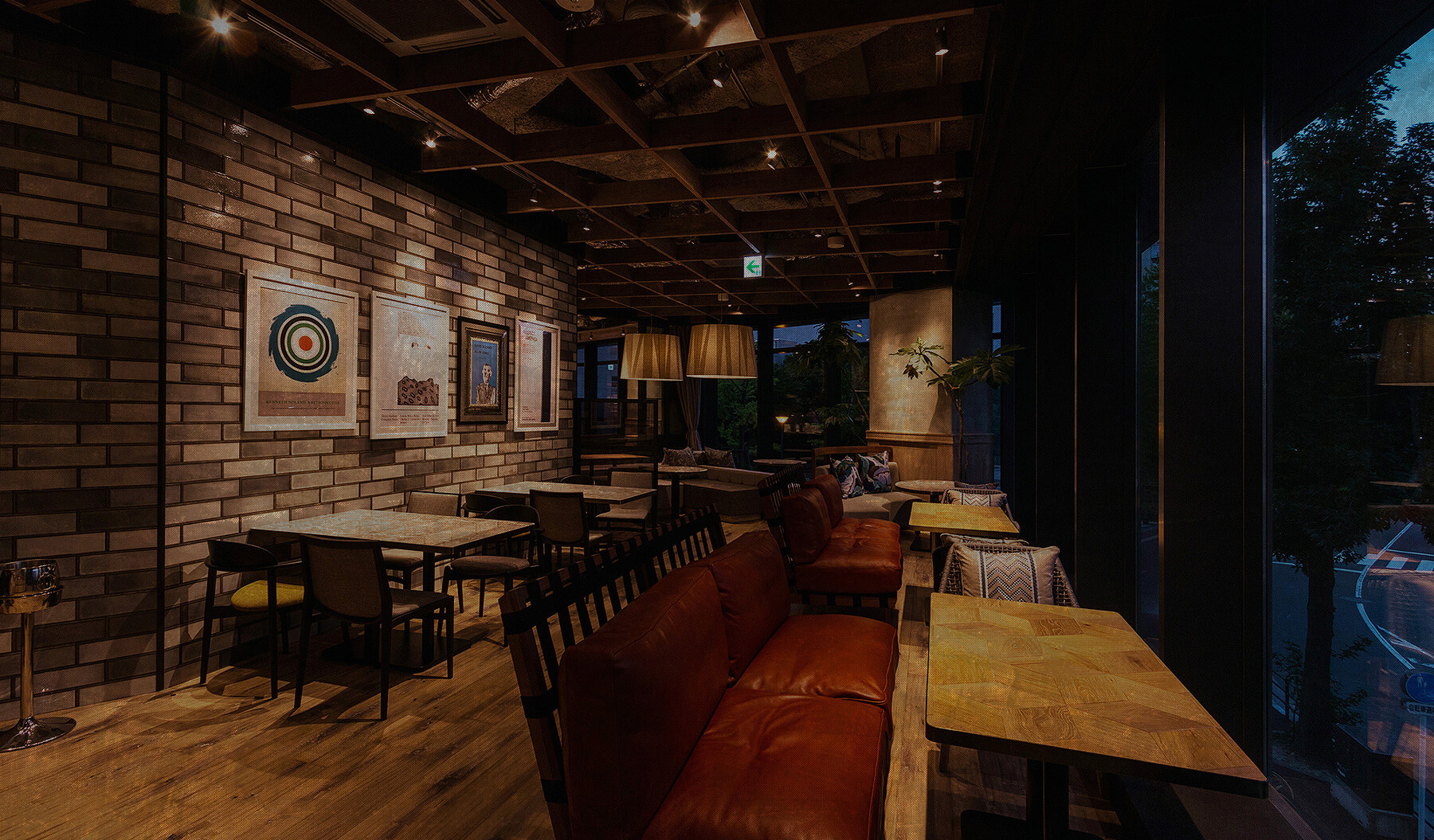 福岡 博多駅前ホテルブロッサムプレミア2F おしゃれなグルメ レストラン&グリル ナインドアーズ